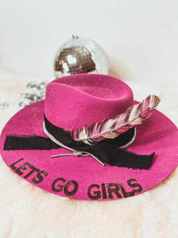 Childrens pink cowgirl hat sale