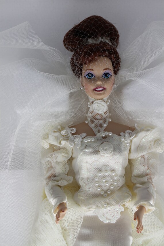 romantic rose bride barbie