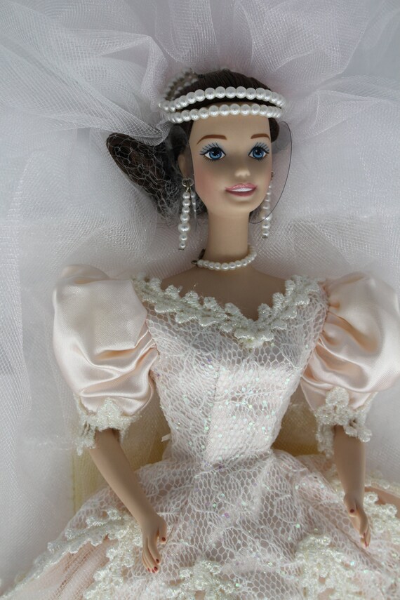 blushing orchid bride barbie