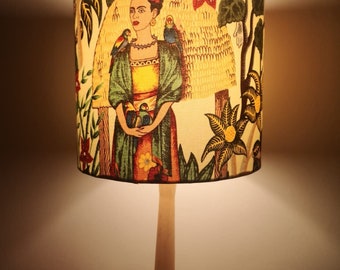 Abat-jour et pied de lampe Frida