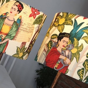 Pantalla de lámpara del Jardín de Frida