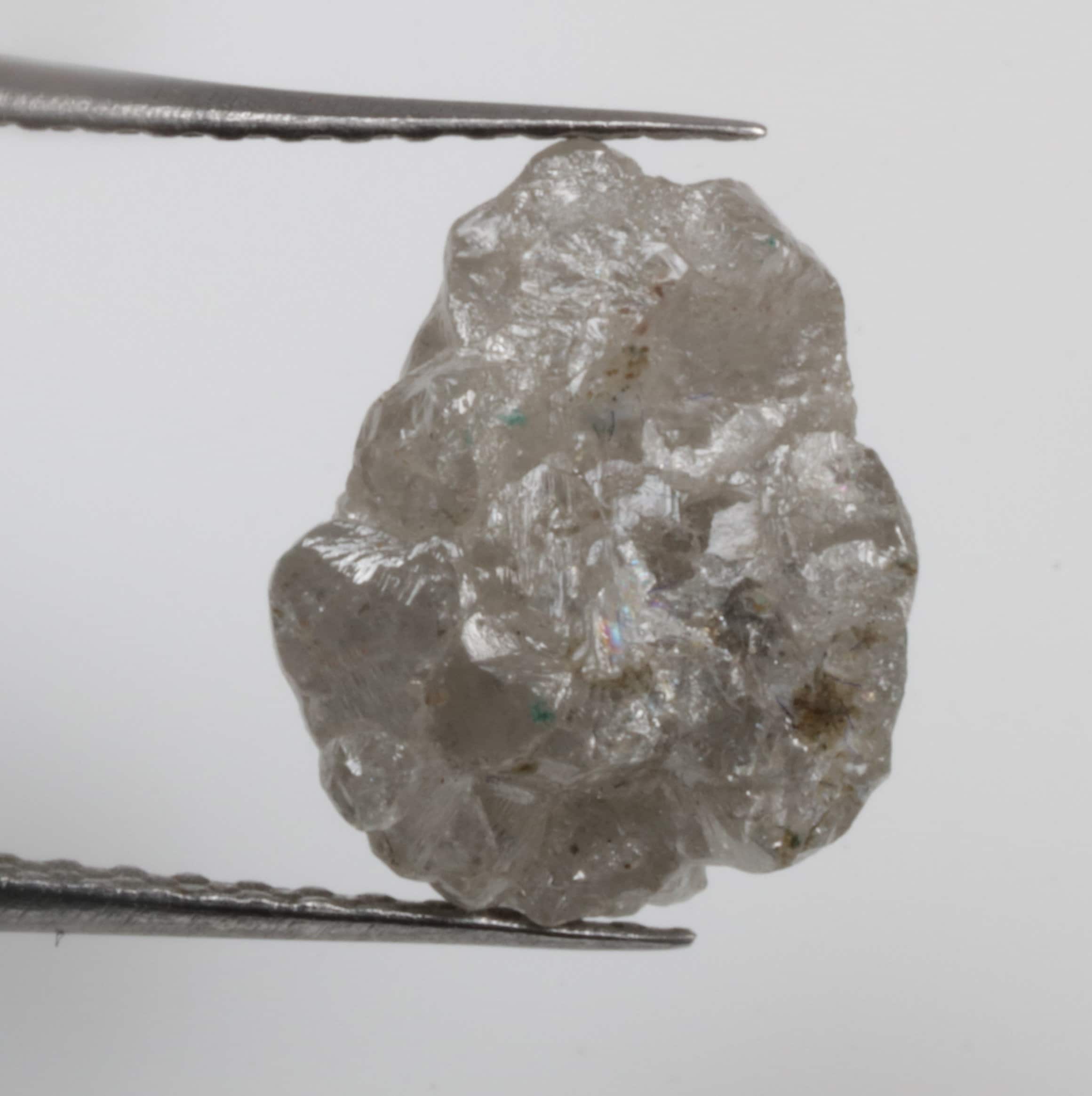 3.39 CT Rough Diamond Natural Uncut Diamond Grey Rough - Etsy UK