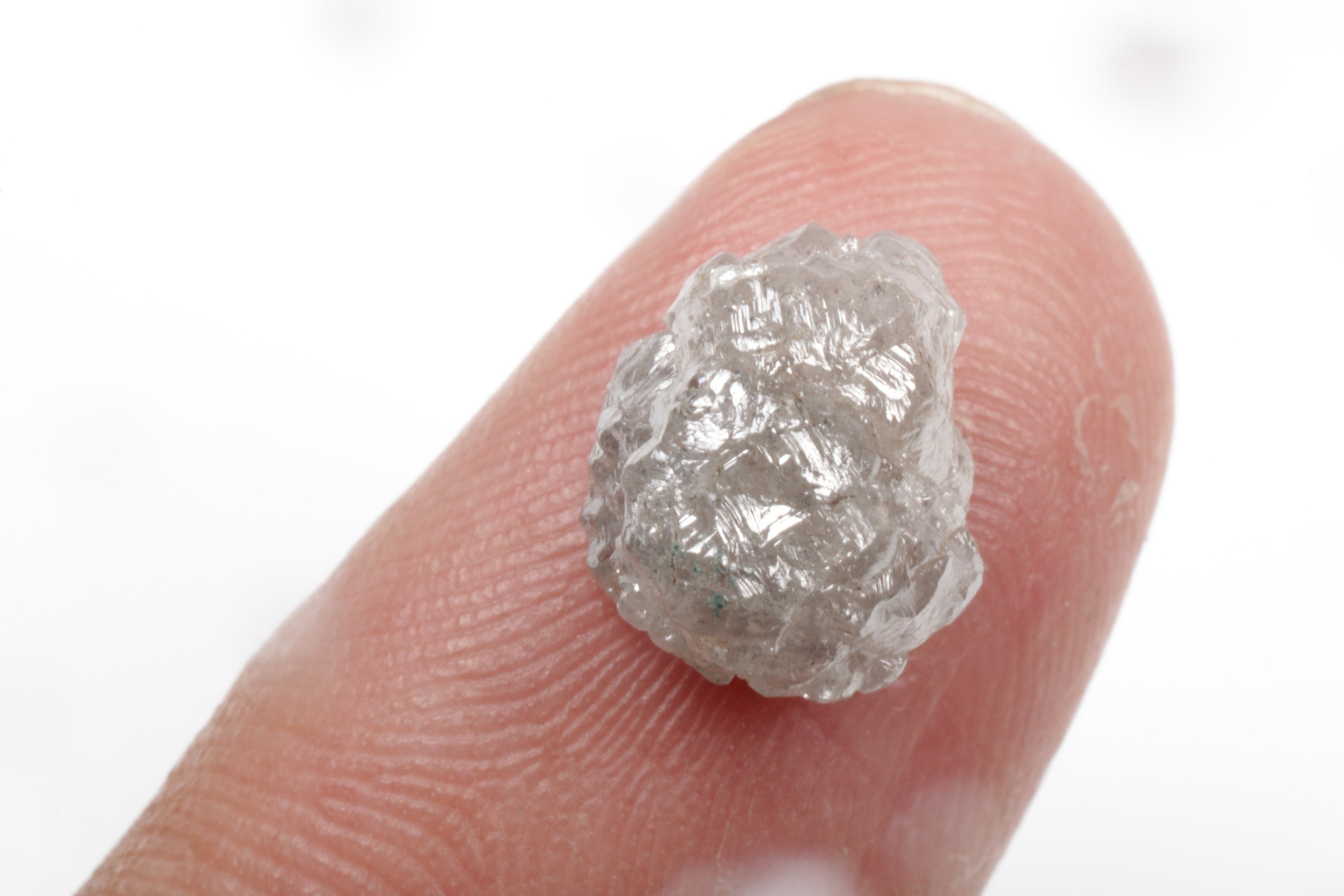3.39 CT Rough Diamond Natural Uncut Diamond Grey Rough - Etsy UK