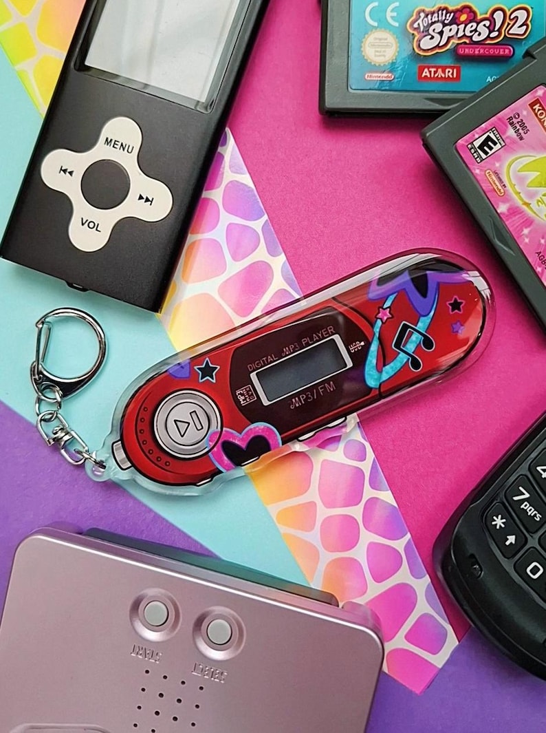 Kidcore Keychains Nostalgia KEYCHAINS // Childhood Memory Cartoon Music Throwback Y2k ...