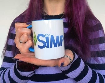 Simp MUG // funny meme dishwasher safe ceramic coffee mug