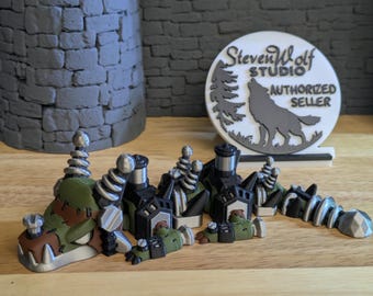 Mini Articulated 3D Printed Frankendragon Toy