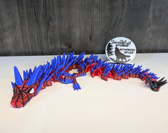Articulated 3D printed Spidey Dragon Toy