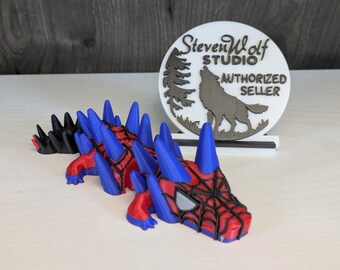 Articulated 3D printed Mini Spidey Dragon Toy