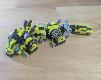 Articulated 3D printed Bumblebee-Dragon toy.