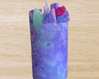 Lavender Scented Pillar Candle