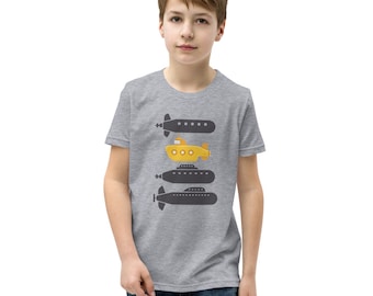 Inda-Bayi Baby-Toddler-Kids Cotton T Shirt Submarine Inda-Bayi Baby-Toddler-Kids Cotton T Shirt Submarine