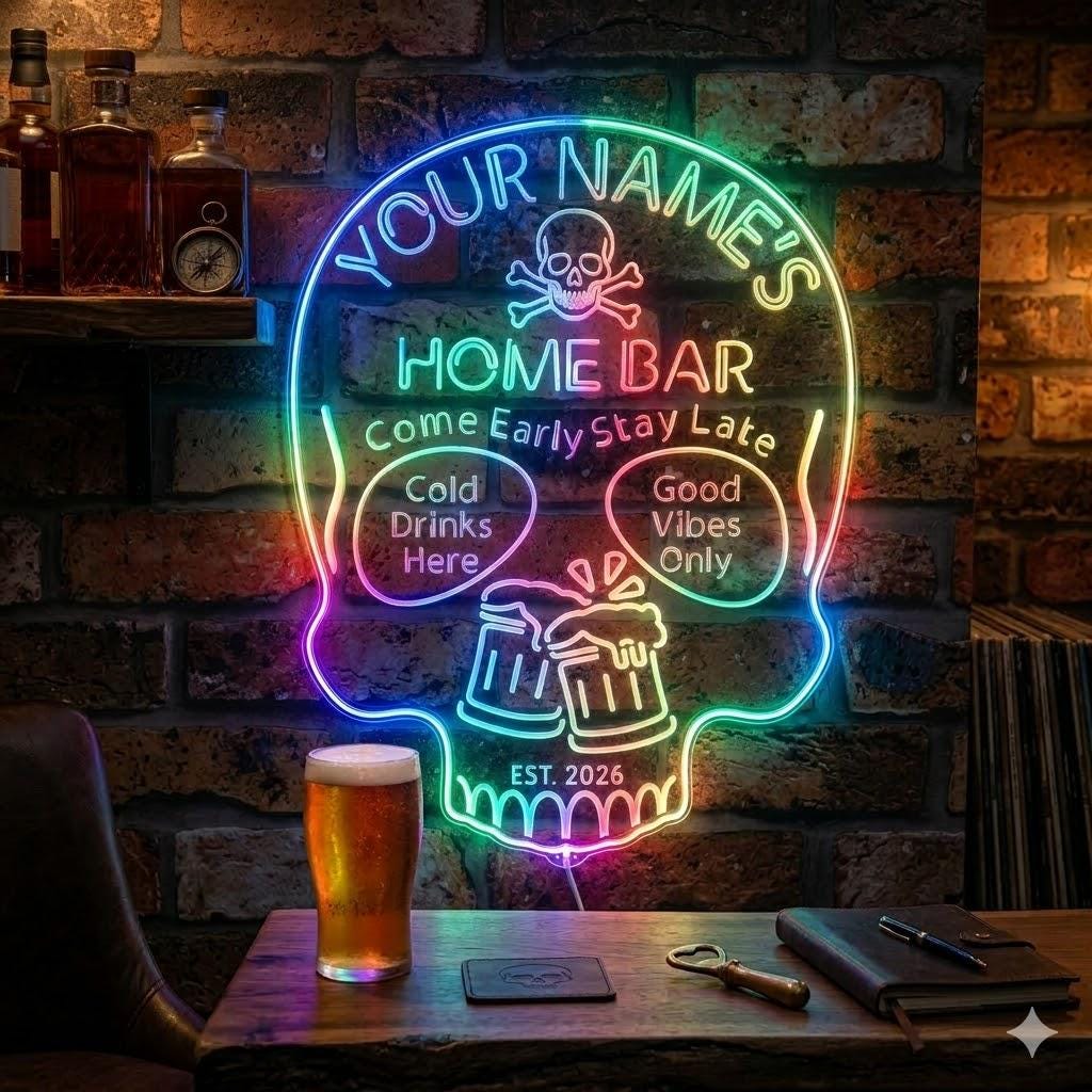 ADVPRO Personalized Your Name EST Year Theme Bar & Grill