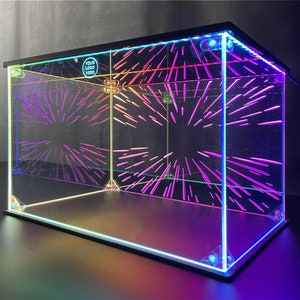 Shooting Star Space War Stardust Space Speedy Racing Car Atmosfera tesa Scenario Display Box Figure Display Box Modello Case dc3-i0010-tm