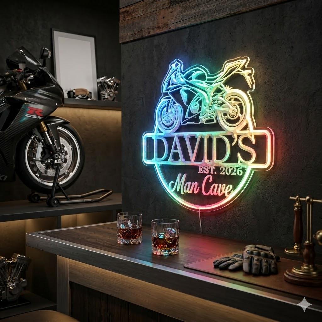 Led Harley Davidson Neon Sign - Etsy