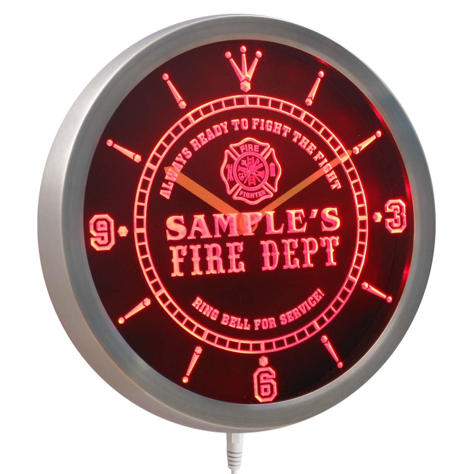 Name Personalized Custom Firefighter Fire Department Firemen Neon Sign White 24x16 inches st4s64-qy-tm-w Name Personalized Custom Firefighter Fire Department Firemen Neon Sign White 24x16 inches st4s64-qy-tm-w