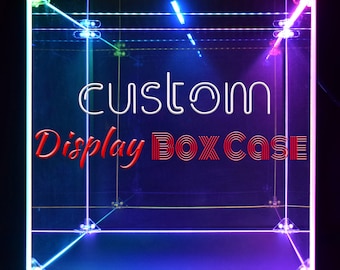 Fully Customized Design Your Own Personalized Any Logos Graphics Words Design Scenario Display Box Model Figure Display Box Case Gift dc3-tm