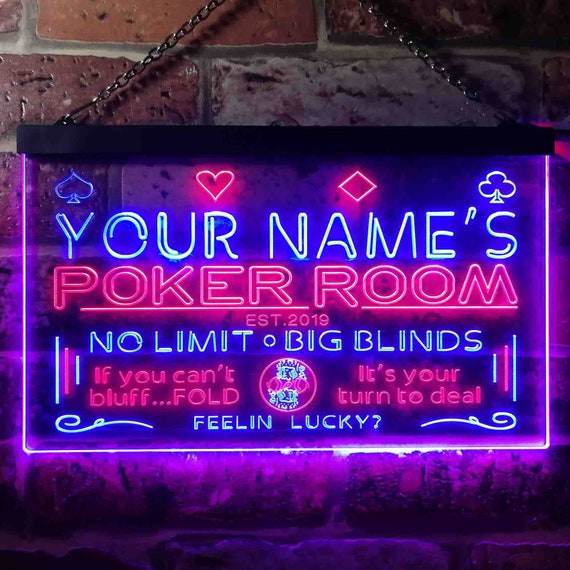 Personalized Name Est Year Garage Man Cave Dual Color LED Neon Sign st6-pp1-tm