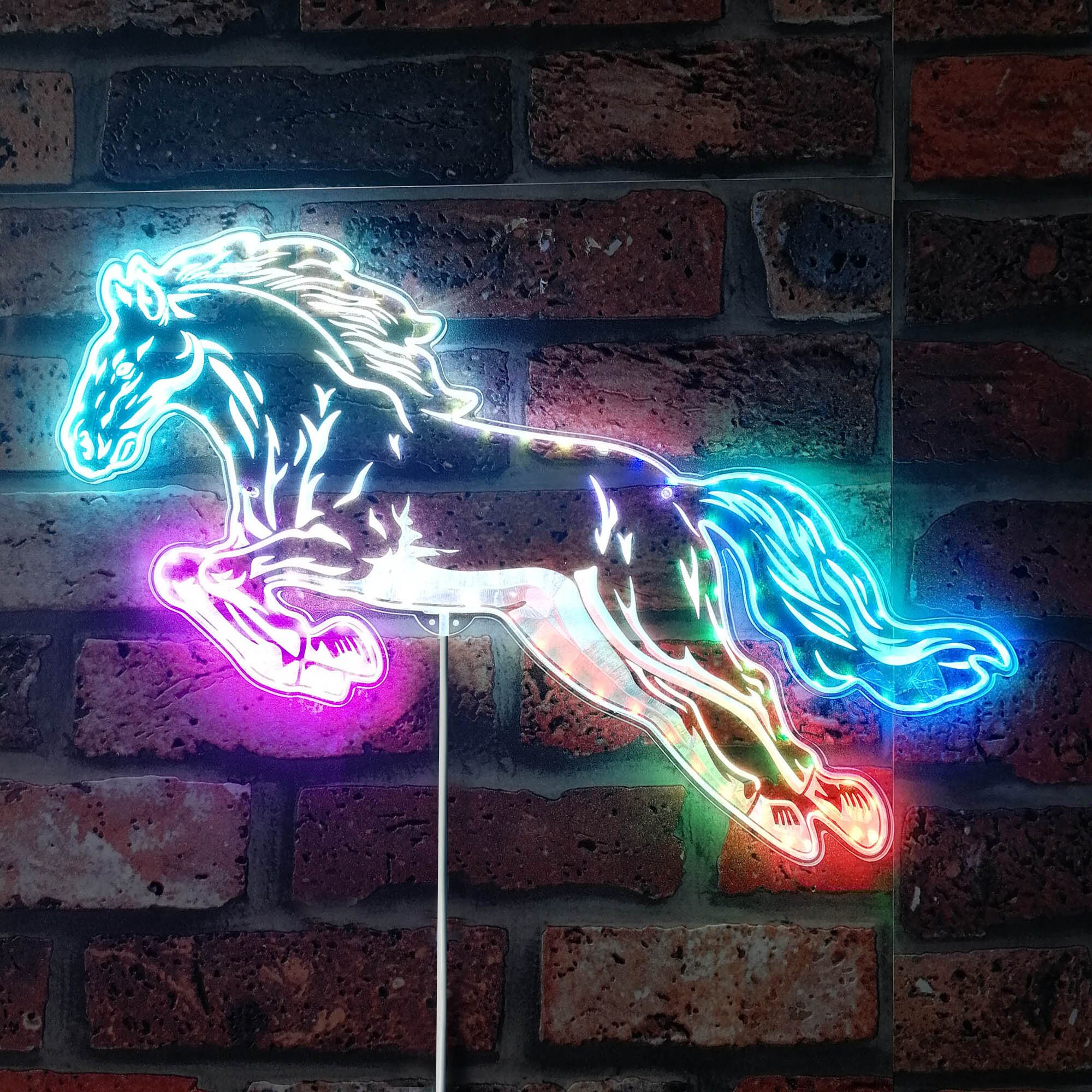 Charlie 1 Horse Neon Rainbow Brands Charlie 1 Horse – Bolt Ranch Store main image 4