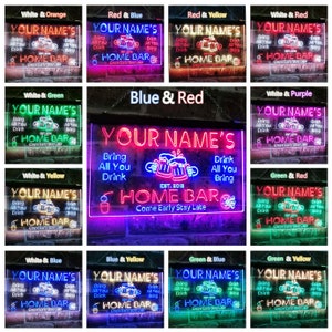 13 Color LED Dual Color Neon Sign