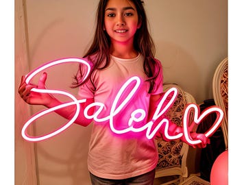 Custom Name LED Neon Sign | Personalized Gift for Girls | Unique Home Decor | Perfect for Birthdays, Anniversaries & Celebrations
