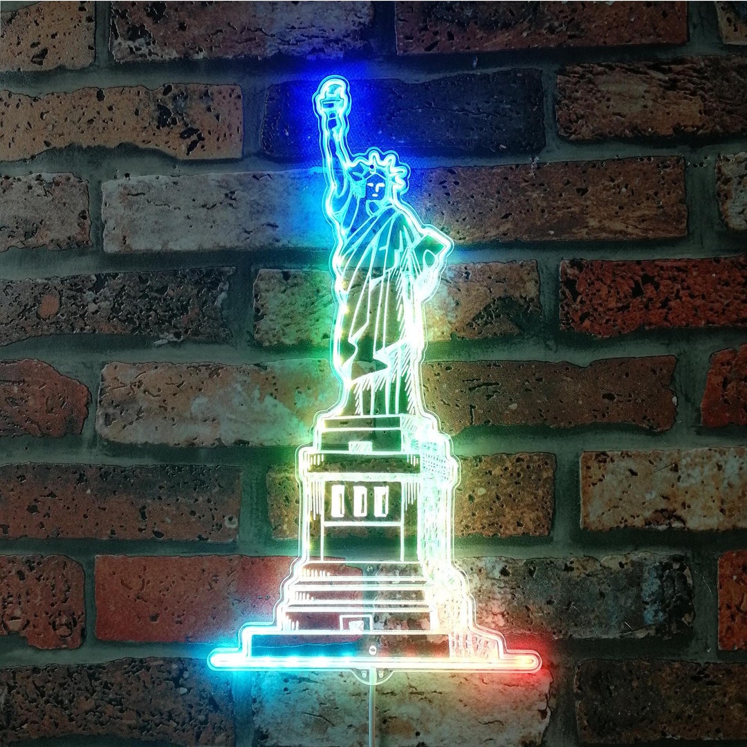 ADVPRO Insegna LED Giraffa Geometrica 3D - RGB Dinamica Con App, Luce Da Parete Multicolore - 5