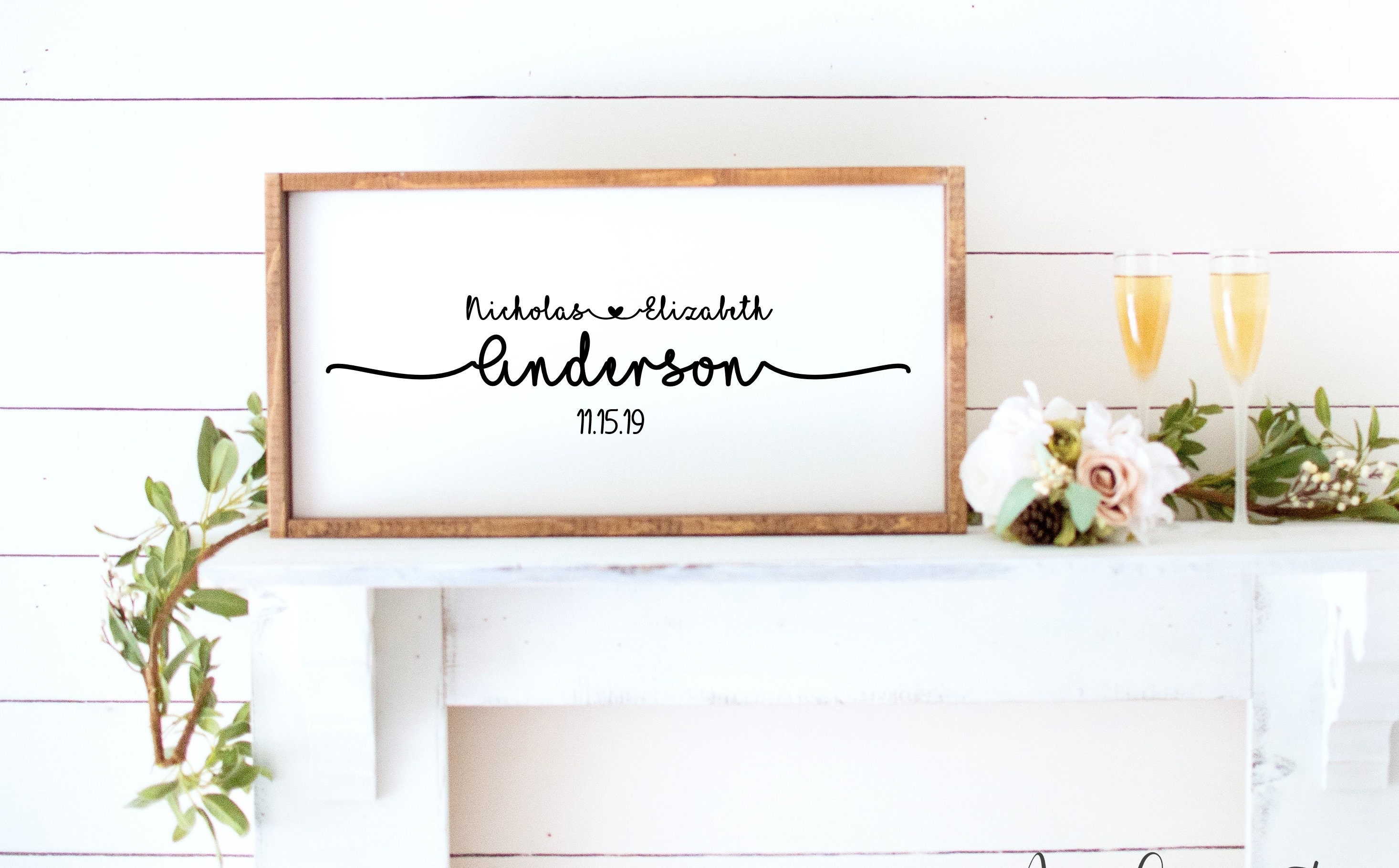 Wedding Reception Decor Wedding Guest Book Alternative Etsy