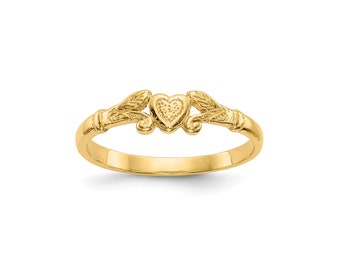 6 Size 14K White Gold Birth Of Child Bs Baby Rg Pd Ring 6 Size 14K White Gold Birth Of Child Bs Baby Rg Pd Ring