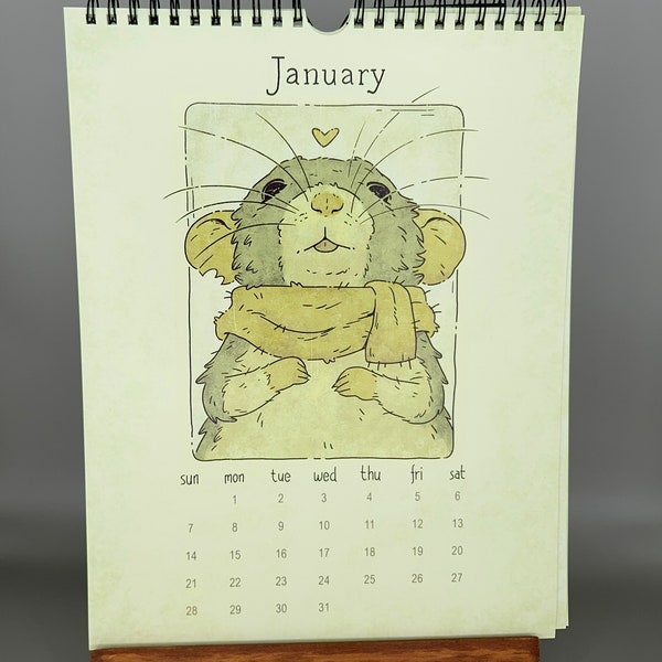 2024 Rat Calendar