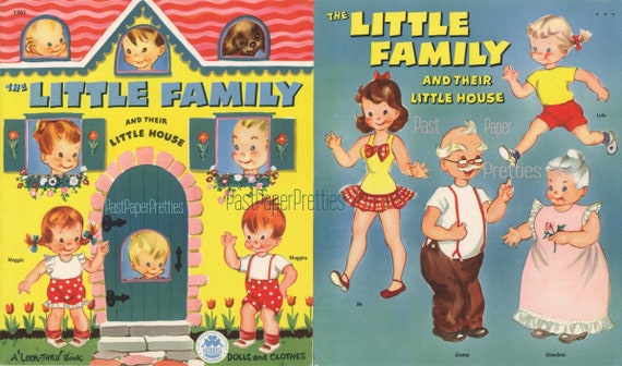 retro paper dolls