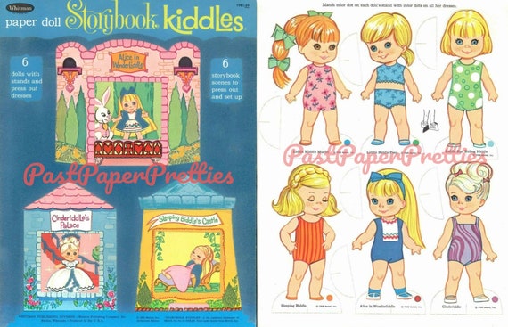 liddle kiddles paper dolls