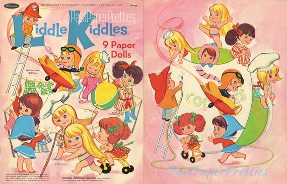 liddle kiddles paper dolls