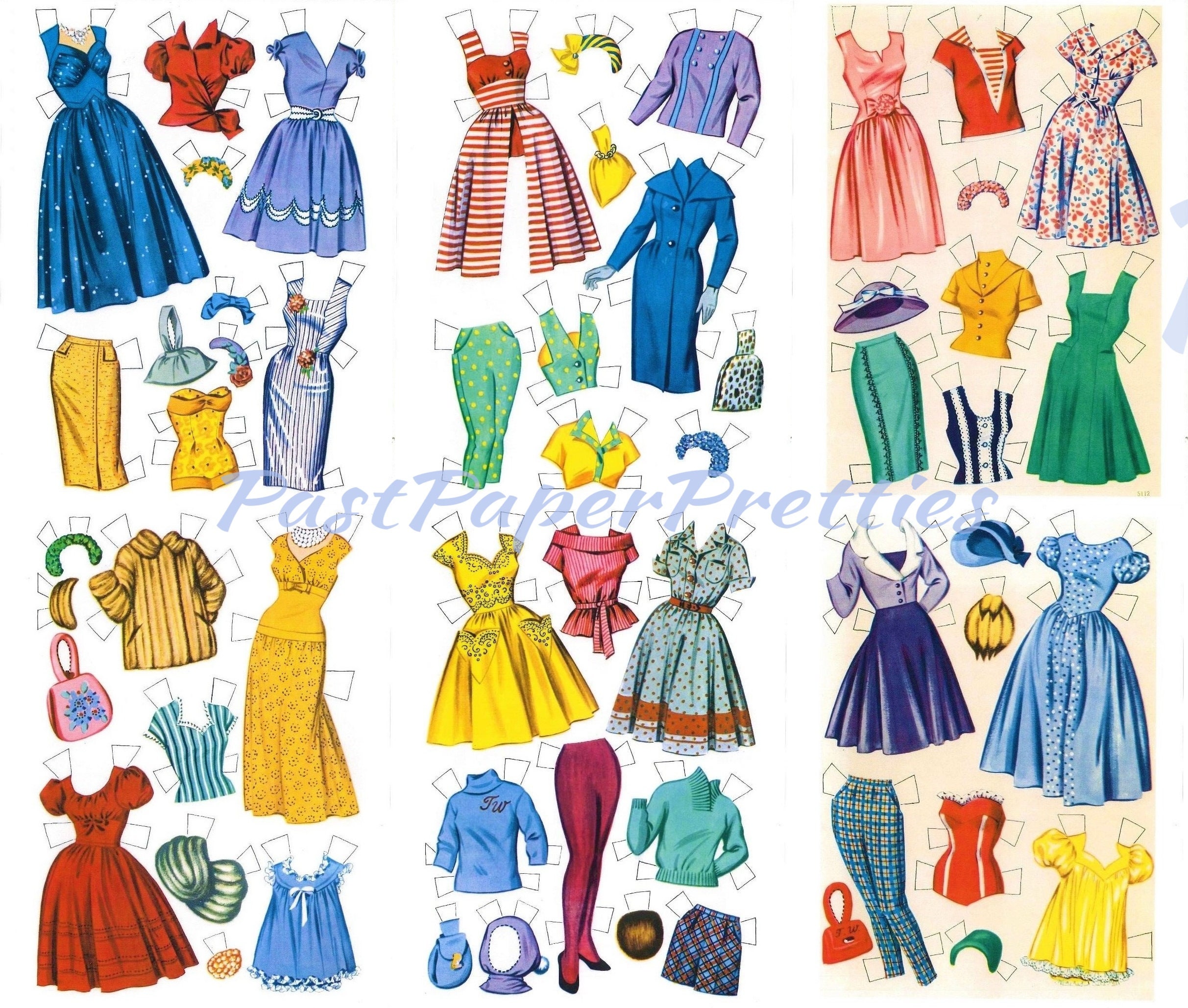 Vintage Movie Star Paper Dolls Tuesday Weld Doll c. 1960 Etsy