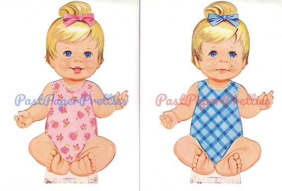 paper baby doll