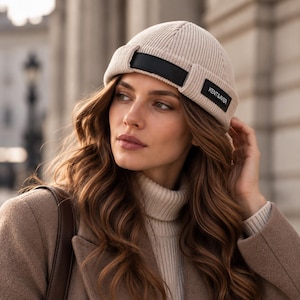 Varm manchesterhatt utan brätte, isolerad vinterdockerhatt, unisex sjömanskeps, ukrainsk feska, herr-damvintermössa