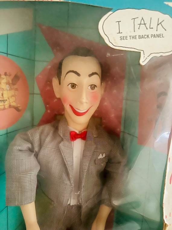 Pee Wee Herman Vintage Talking Doll With Original Box Matchbox 80s TV Pop Art Punk New Wave Paul Reubens Etsy Canada