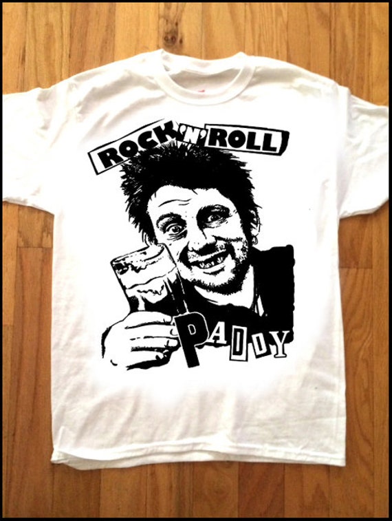 ロックンロール パディ シェーン・マクゴーワン Tシャツ！ザ・ポーグス 