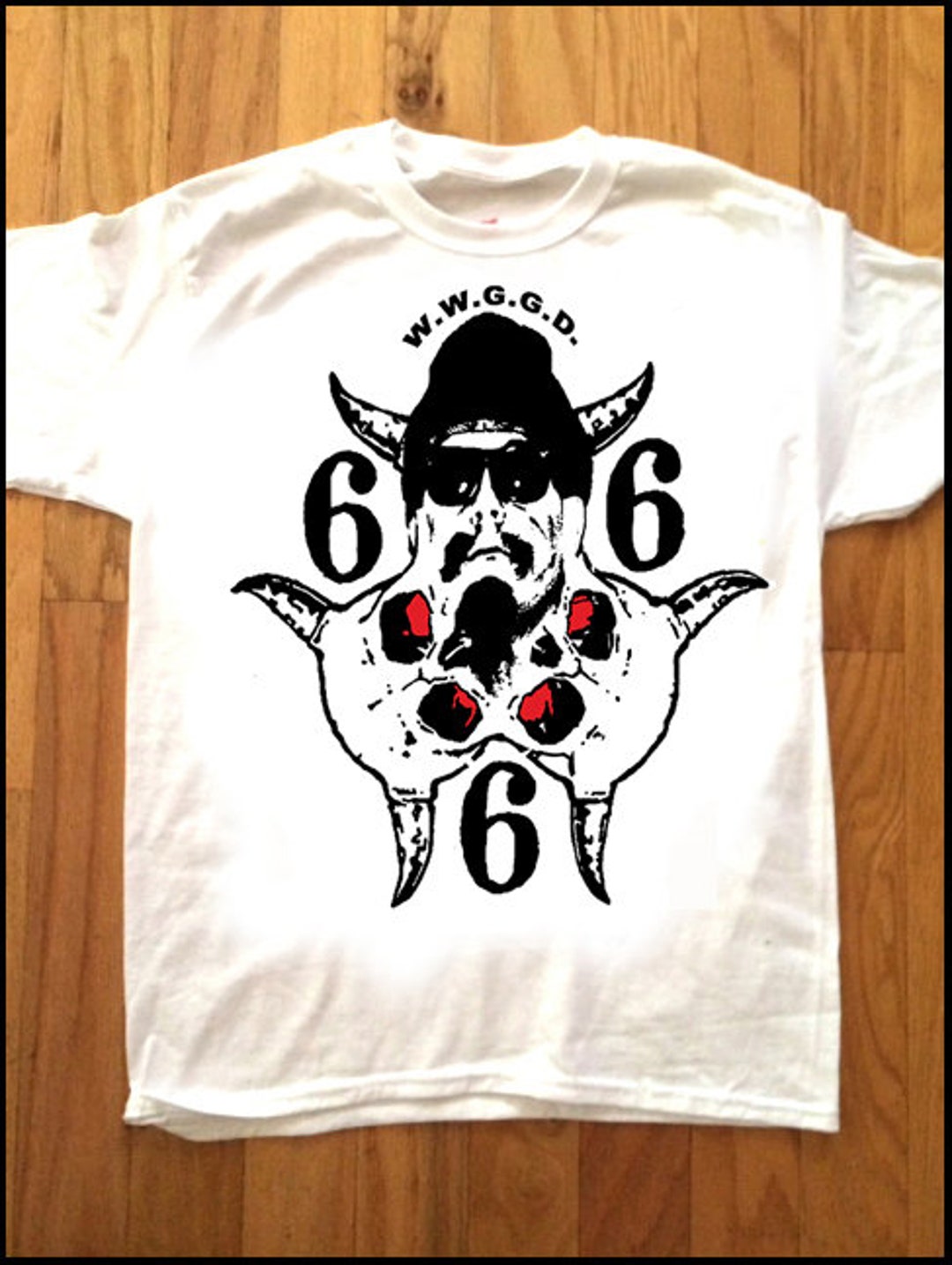 GG Allin W.W.G..G. Do? T-shirt by Pop Artist Adam Turkel 666 PUNK