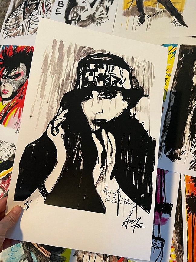 MARCEL DUCHAMP Painting Signed Art Print Adam Turkel Fine Art Pop Art ...