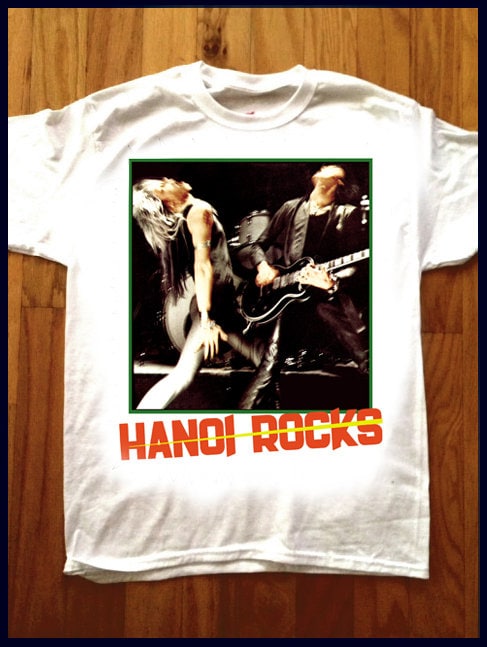 HANOI ROCKS Tシャツ ヴィンテージ HANOI ROCKS ビンテージ ハノイロックス バンド Tシャツ バンT