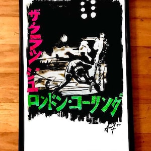 The CLASH signed art print by Adam Turkel London Calling Japan Pop Art Punk Rock Paul Simonon Joe Strummer Limited Edition Poster