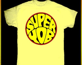 Super Yob T-Shirt! Glam Rock Glitter 70s SLADE Top Of The Pops UK British Classic Rock Punk Pub