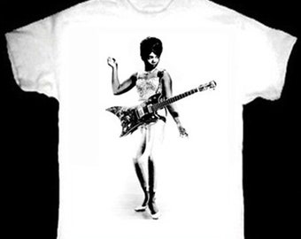 The Duchess - Custom Printed T-SHIRT Bo Diddley R&B Rock n&#39; Roll Garage Rock Punk