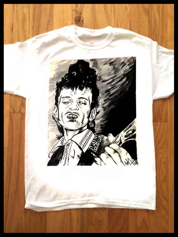 Willy Deville Pop Art T-shirt by Artist Adam T. Limited Edition