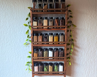 16-Cube Bamboo Spice Rack + Reviews