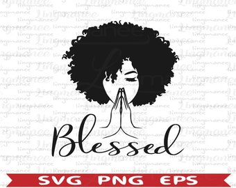 Free Free 195 Svg Black Woman Praying Images Free SVG PNG EPS DXF File