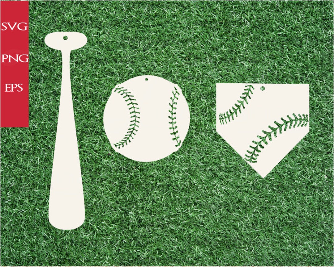 Baseball Earrings Svg. Baseball Bat Earrings Svg .earrings Svg. Digital