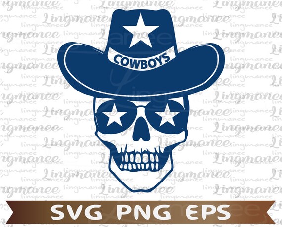 Download Cowboys Skull Svg Football Svg Cowboys Girl Svg Digital File Etsy