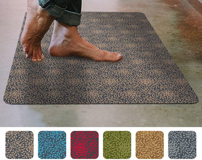 Floor Mat Ultrathin Kitchen Rug With Rubber Backing 35x23 Etsy