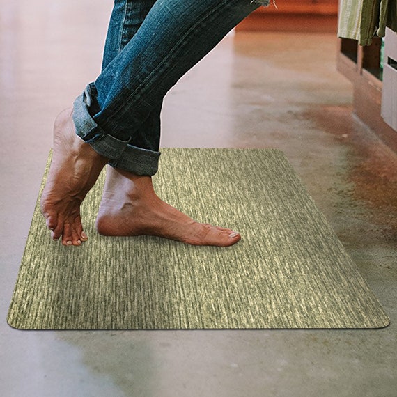 Floor Mat UltraThin Kitchen Rug with Rubber Backing 35x23 Etsy