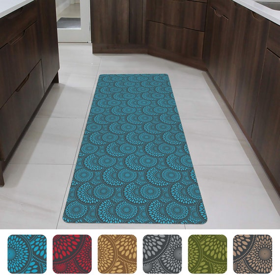 Runner Mat UltraThin Kitchen Rug with Non Slip Rubber Backing Etsy